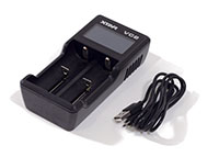 Vision Link 2 Bay Battery Charger