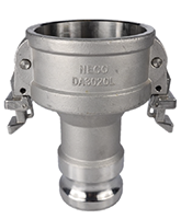 316 Stainless Steel DA (Reducer) Camlock Fitting