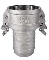 316 Stainless Steel C Coupler Double Lock Camlock Fitting