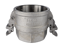 316 Stainless Steel D Coupler Double Lock Camlock Fitting