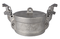 316 Stainless Steel Dust Cap Double Lock Camlock Fitting
