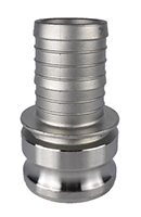 316 Stainless Steel E Adapter (Reducer) Camlock Fitting