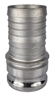 316 Stainless Steel E Adapter Heavy Wall Camlock Fitting