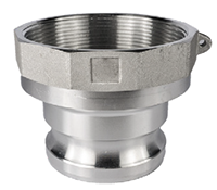 356T6 Aluminum A Adapter (Reducer) Camlock Fitting