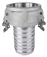 356T6 Aluminum C Coupler Double Lock Camlock Fitting