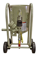 Model 2020 4.0 Cubic Feet (ft³) Volume 2004 AA Contractor Blast Machine System with Apollo Low Pressure (LP) (Ambient Air) Respirators (21841) - 2