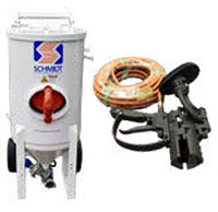 Remote Package "A" Portable Pressure Hold Blasting Equipment