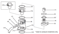 BNP Reclaimer 600 Cubic Feet Per Minute (CFM) Replacement Parts