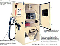 Brochure for BB2 and BB4 Basket Blasters Features