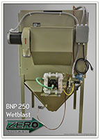 BNP 250 Model Wet Blast Suction Cabinet for Use with Aggressive Media (24429) - 3