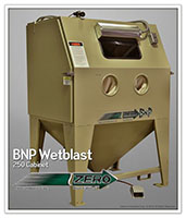 BNP 260 Model Wet Blast Suction Cabinet for Use with Aggressive Media (24743) - 4