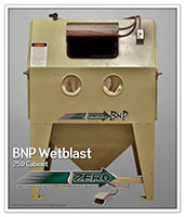 BNP 260 Model Wet Blast Suction Cabinet for Use with Aggressive Media (24743) - 5