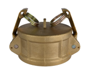 Brass Dust Cap Camlock Fitting