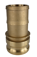 Brass E Adapter Camlock Fitting