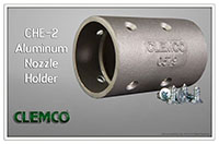 Model CHE-2, 1-1/4 Inch (in) Thread Aluminum Nozzle Holder (00579) - 3