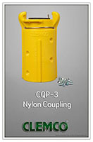 Model CQP-3 Nylon Blast Hose Quick Coupling (08414)