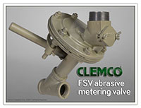 FSV Abrasive Metering Valve