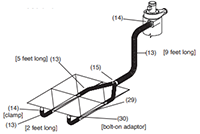 Flex Hose and Wye Adaptor