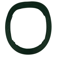 Type II + Forest Green Full Brim Accessory Kit (FBFG - Front)