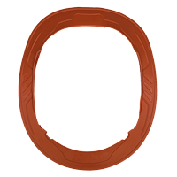 Type II + Hi-Viz Orange Full Brim Accessory Kit (FBHO - Front)