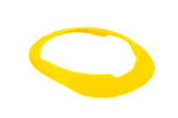 Type II + Hi-Viz Yellow Full Brim Accessory Kit (FBHY - Back Right )