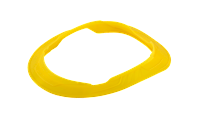 Type II + Hi-Viz Yellow Full Brim Accessory Kit (FBHY - Front Left)