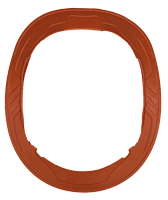 Type II + Orange Full Brim Accessory Kit (FBOR - Pro-Front)