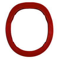 Type II + Red Full Brim Accessory Kit (FBRD - Front)