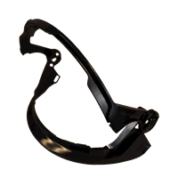 Type II + Helmet Mounting Bracket with Eye Protector Bracket (T2MBEPB - Three Quarter)