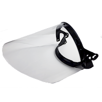 Type II + Helmet Mounting Bracket with Visor Bracket and 880P Visor (T2MBVB880P - Three Quarter)