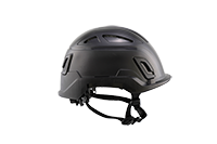 Type II + Non-Vented Black Safety Helmet with Mips Technology (T2NBKM - Right Side)