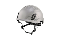 Type II + Non-Vented Dove Gray Safety Helmet (T2NDG - Pro-Three Quarter)
