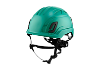 Type II + Non-Vented Forest Green Safety Helmet with Mips Technology (T2NFGM - Pro-Three Quarter)