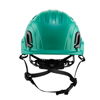 Type II + Non-Vented Forest Green Safety Helmet (T2NFG - Front)