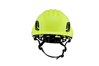 Type II + Non-Vented Hi Viz Yellow Safety Helmet (T2NHY - Pro-Front)