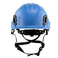 Type II + Non-Vented Kentucky Blue Safety Helmet with Mips Technology (T2NKBM - Front)