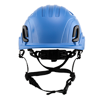 Type II + Non-Vented Kentucky Blue Safety Helmet (T2NKB - Front)
