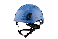 Type II + Non-Vented Kentucky Blue Safety Helmet (T2NKB - Pro-Three Quarter)
