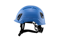 Type II + Non-Vented Kentucky Blue Safety Helmet (T2NKB - Left Side)