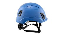 Type II + Non-Vented Kentucky Blue Safety Helmet (T2NKB - Right Side)