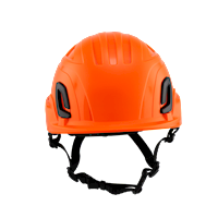 Type II + Non-Vented Orange Safety Helmet (T2NOR - Front)