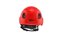 Type II + Non-Vented Red Safety Helmet (T2NRD - Pro-Back)