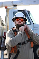 Type II + Non-Vented White Safety Helmet with Black FlexBrim (T2NWHFBBK - Action-9)