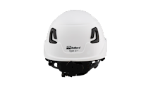 Type II + Non-Vented White Safety Helmet with Mips Technology (T2NWHM - Pro-Back)