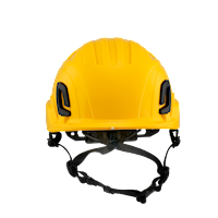 Type II + Non-Vented Yellow Safety Helmet with Mips Technology (T2NYLM - Front)