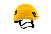 Type II + Non-Vented Yellow Safety Helmet with Mips Technology (T2NYLM - Right Side)