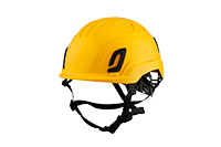 Type II + Non-Vented Yellow Safety Helmet (T2NYL - Pro-Three Quarter)