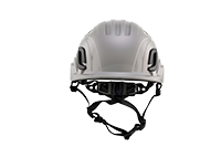 Type II + Vented Dove Gray Safety Helmet (T2VDG - Pro-Front)
