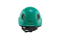 Type II + Vented Forest Green Safety Helmet with Mips Technology (T2VFGM - Pro-Back)