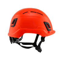 Type II + Vented Hi-Viz Orange Safety Helmet with Mips Technology (T2VHOM - Right)